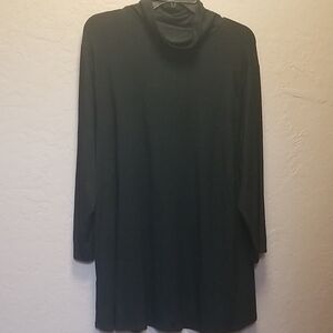 HALSTON, Sz XL Black Pullover,3/4 Sleeve, EUC # 2604